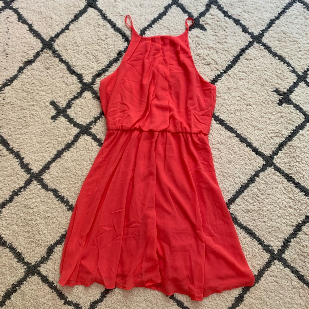 Coral dress by Blue Rain